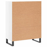 Sideboard High Gloss White 69.5x34x90 cm Engineered Wood 827878
