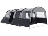 8-Person Camping Tent, Waterproof Family Tent, Tunnel Design, 4 Large Windows, Sleeping Cabins T3398P348722
