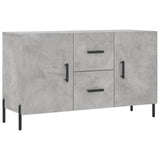 Sideboard Concrete Grey 100x36x60 cm Engineered Wood 828184
