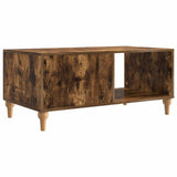 Coffee Table Smoked Oak 90 x 50 x 40 cm Engineered Wood 894270
