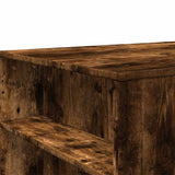 Coffee Table Smoked Oak 102x55x42 cm Engineered Wood 831858