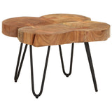 Coffee Table 36 cm 4 Trunks Solid Wood Acacia 353301