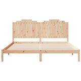 Extra Long Bed Frame without Mattress 200x220 cm Solid Wood 3309235