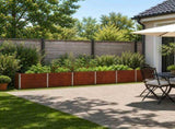 Raised Garden Bed Rusty 480 x 40 x 55 cm corton 8006292