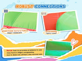 Kids Bounce Castle Inflatable Trampoline Slide Pool Basket for Kids Age 3-10, 3 x 2.75 x 2.1m T3398P348064