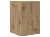 TV Wall Cabinet Set 4 pcs Artisan Oak Engineered Wood 3408942