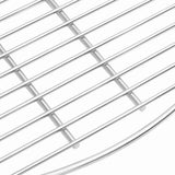 BBQ Grill Grate Silver 60 x 60 cm Stainless Steel 42008309