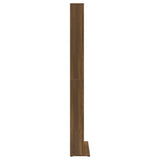 CD Cabinet Brown Oak 102x23x177.5 cm Engineered Wood 815092