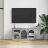 TV Cabinet Grey Sonoma 80 x 35 x 40 cm Engineered Wood 891280
