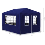 ZNTS Party Tent 3x4 m Blue 90335