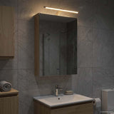 Bathroom Mirror Cabinet Sonoma Oak 40 x 10.5 x 60.5 cm 889033