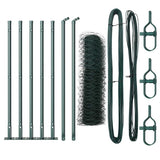Welded Wire Fence with Concrete Base 10 x 0.5 m 3353471