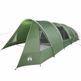 Tunnel Tent 6-Person Green and White 890 x 470 x 220 cm 42004044