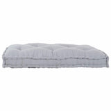 Sofa Cushion Grey 120 x 80 x 12 cm Fabric 4019100