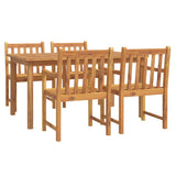 5 Piece Garden Dining Set Solid Wood Acacia 3206277