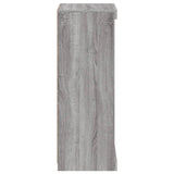 Sideboard with LED Lights Grey Sonoma 41x37x100 cm 836733