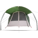 Tunnel Tent 4-Person Green and White 740 x 370 x 220 cm 42004035