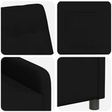 Recliner Chair Black 65 x 93 x 102 cm Fabric 42051309