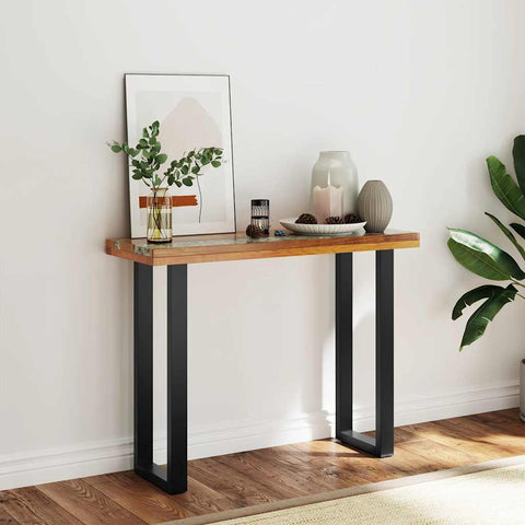 Console Table Teak 100x35x75 cm 245065