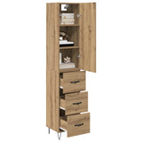 Highboard Artisan Oak 34.5 x 34 x 90 cm Engineered Wood 3402729