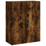 Highboard Smoked Oak 69.5x34x180 cm Engineered Wood 3195848