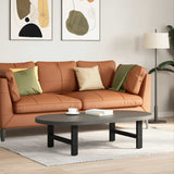 Coffee Table Legs Black 2 pcs 60x cm Steel 4013264