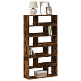 Bookcase Smoked Oak100x33x187.5 cm Engineered Wood 3309352