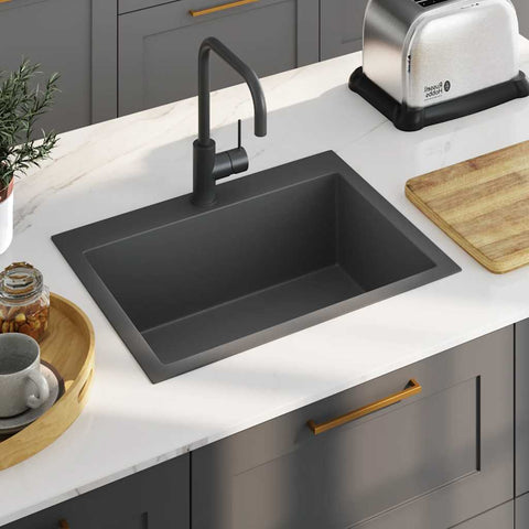 Handmade Kitchen Sink Black Stainless Steel 51513