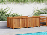 Garden Storage Box 200x80x75 cm Solid Wood Acacia 319709