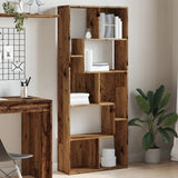 Bookcase Old Wood 67x24x161 cm Engineered Wood 856014