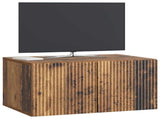 Wall-Mounted TV Cabinet Wall-mounted Old Wood 59.5 x 41 x 30 cm 898513