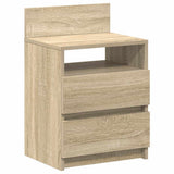 Bedside Cabinets 2 pcs with 2 Drawers Sonoma Oak 40x33x60 cm 858565