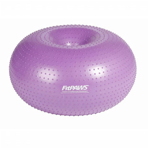 ZNTS FitPAWS Pet Balance Ball TRAX Donut 55 cm Purple 428432