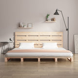 Bed Frame without Mattress 120x190cm Solid Wood Pine Small Double 3190500
