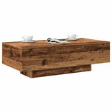Coffee Table Old Wood 100x49.5x31 cm Engineered Wood 856404