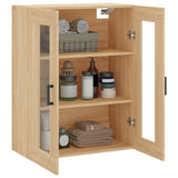 Wall Mounted Cabinet Sonoma Oak 69.5x34x90 cm 828479