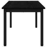 Coffee Table Black Oak 100 x 50 x 45 cm Engineered Wood 892572