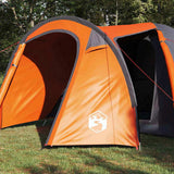 Dome Tent Dome with Roof Grey and Orange 384 x 254 x 170 cm 42001013