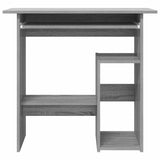 Desk Grey Sonoma 80x45x74 cm Engineered Wood 815478