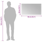 LED Bathroom Mirror 90x50 cm 151732