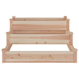 Garden Raised Bed 120x120x56 cm Solid Wood Fir 364304
