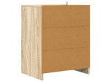Bedside Table Sonoma Oak 40 x 30 x 467 cm Engineered Wood 888911