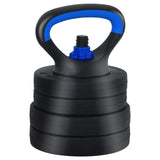4-in-1 Dumbbell Set Black and Blue 121 x 19.5 x 19.5 cm 3403863