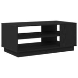 Coffee Table Black Oak 102 x 55 x 43 cm Engineered Wood 862713