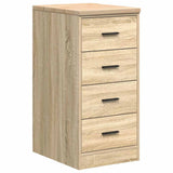 Garage Storage Cabinet Sonoma Oak 40x51x85 cm Solid Wood Pine 860591