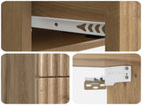 Wall-Mounted Bedside Cabinet Artisan Oak 33 x 34.5 x 40 cm 898483