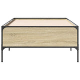 Bed Frame Sonoma Oak 80 x 200 cm Engineered Wood 8009119