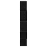 Wall Shelf Black Oak 120 x 20 x 136 cm Engineered Wood 8012157