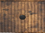 Drawer Cabinet Smoked Oak 33 x 34.5 x 90 cm Engineered Wood 893930