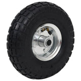 Sack Truck Wheels 4 pcs Rubber 4.10/3.50-4 142976